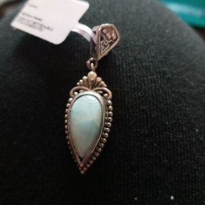 LARIMAR Sterling Silver Pendant